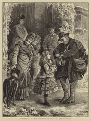 Christmas in the Country, Arrival of the Postman